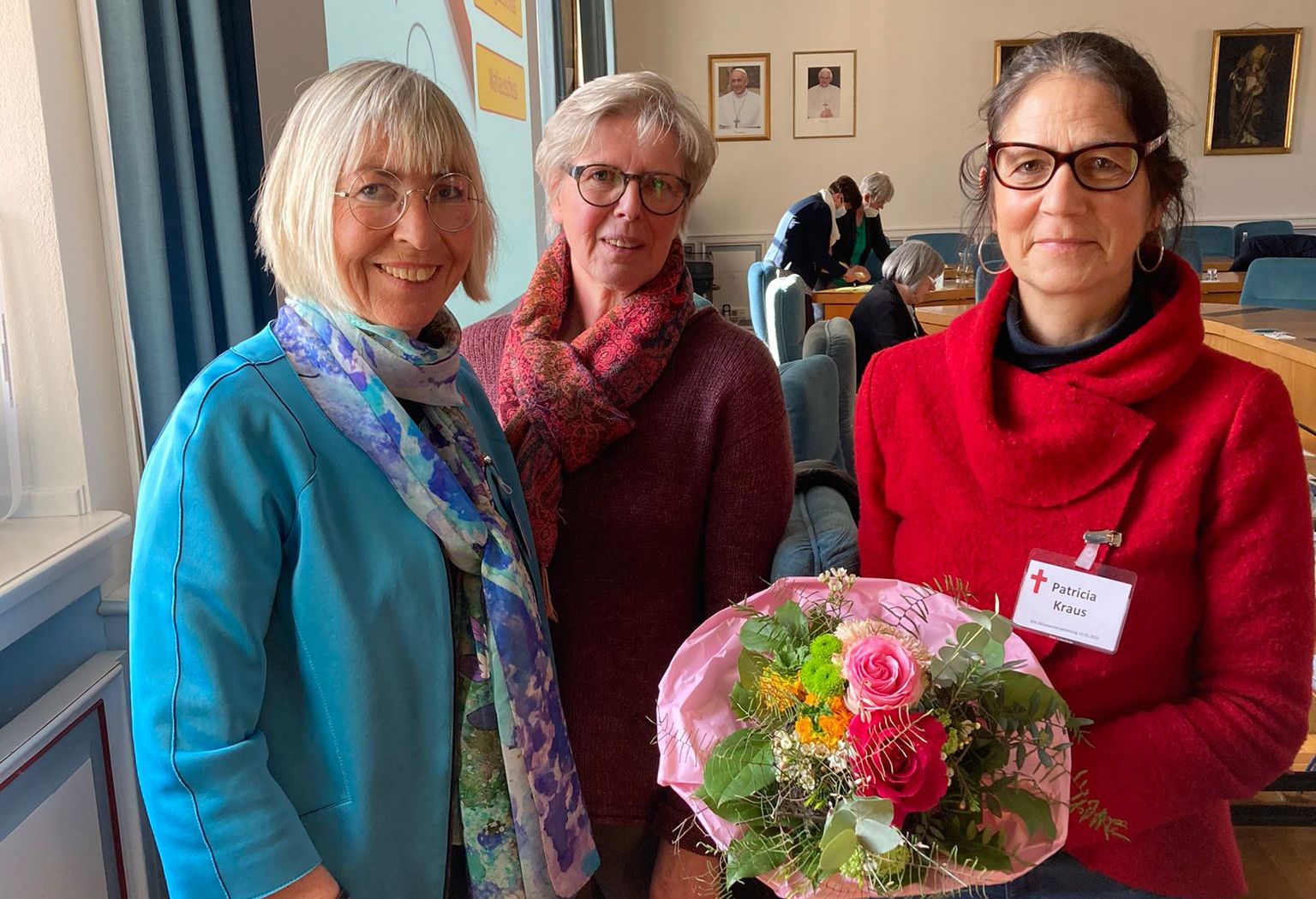 Wahl der geistlicne Leiterin Patricia Kraus, 19.03.22