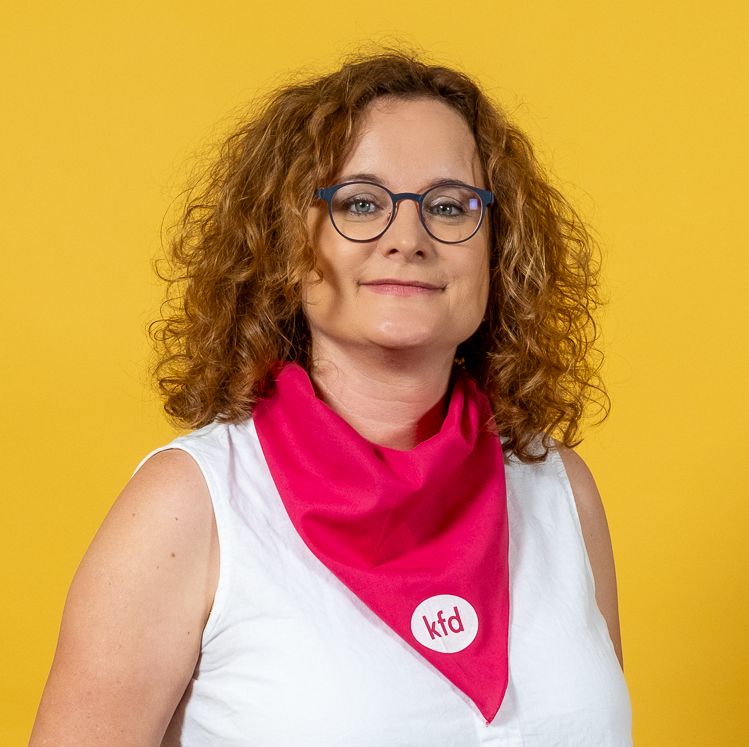 Daniela Jestädt, Verwaltungsmitarbeiterin kfd