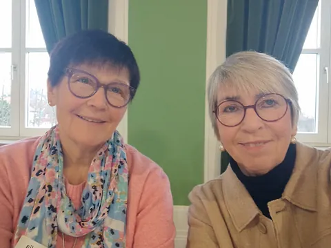 Vertreterinnen der kfd im Katholikenrat, Cornelia Leitsch und Bettina Faber-Ruffing