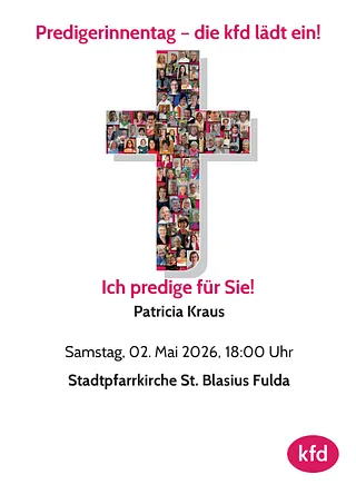 Patricia Kraus predigt am 02. Mai in Fulda